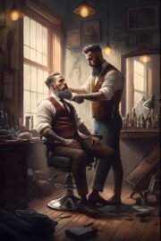 Salon de Coiffure Hommes ( collection 1 ) - Image 2