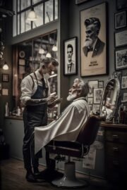 Salon de Coiffure Hommes ( collection 3 ) - Image 2